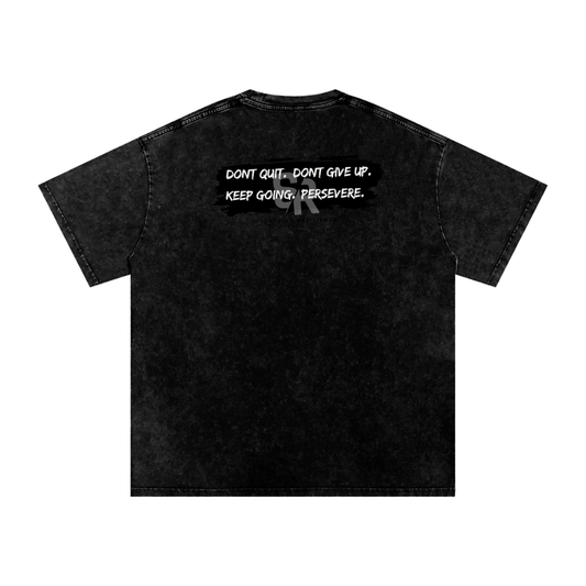 Acid Wash Oversize T-Shirt - 250 GSM