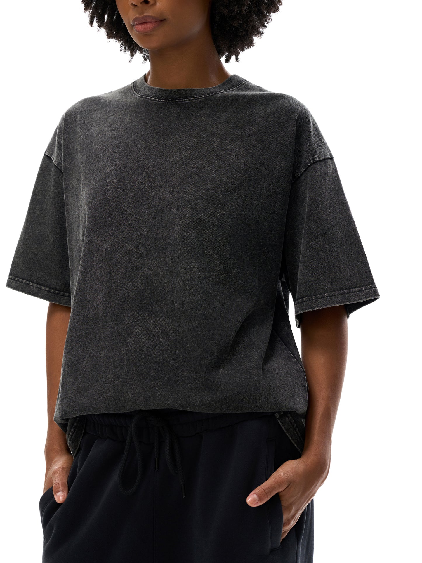 Acid Wash Oversize T-Shirt - 250 GSM